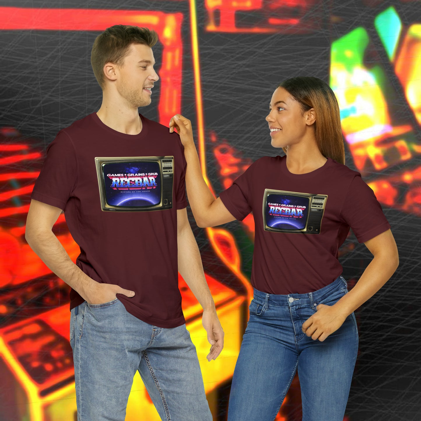 Masters of the Arcade Recbar Tee
