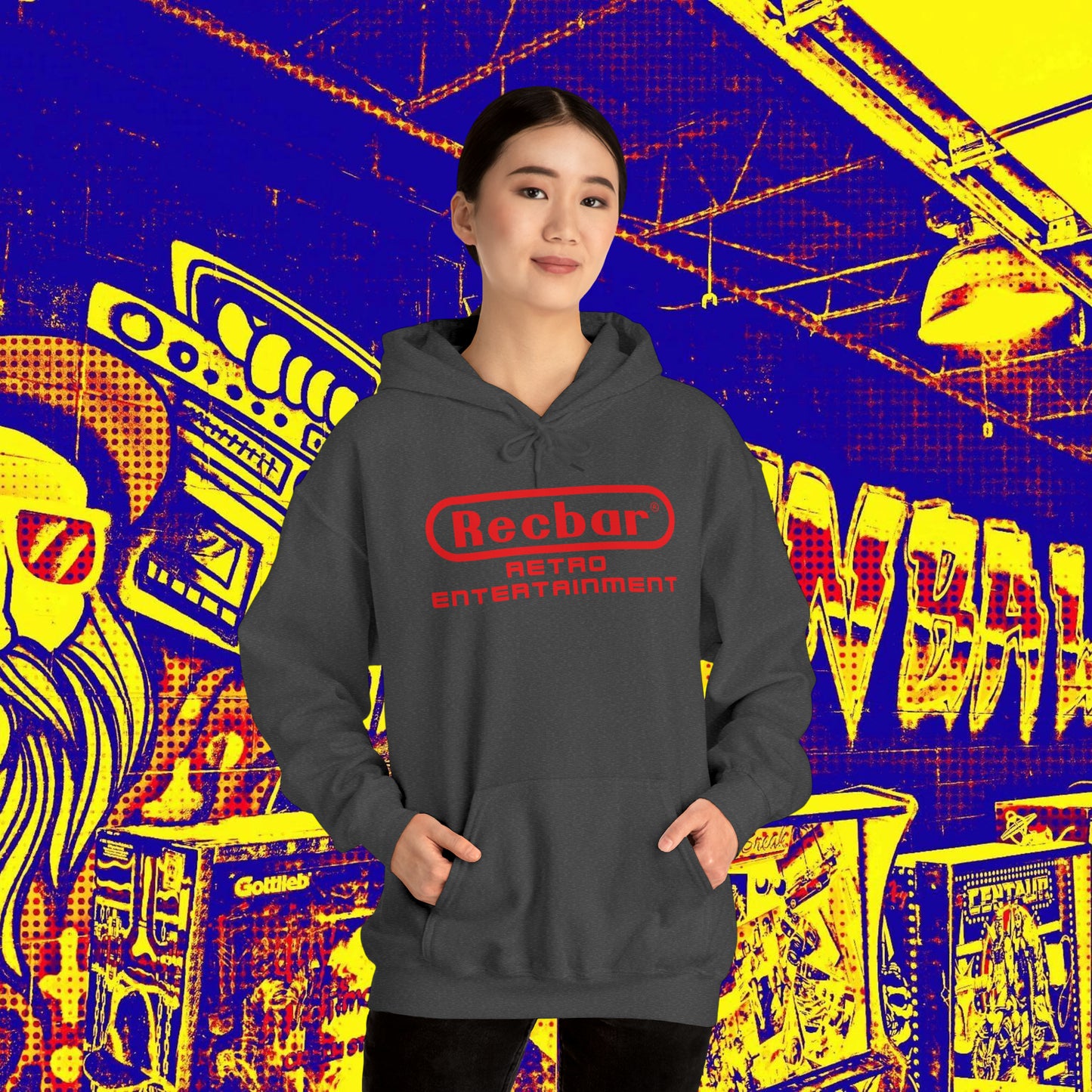 Recbar Retro Entertainment Hoodie