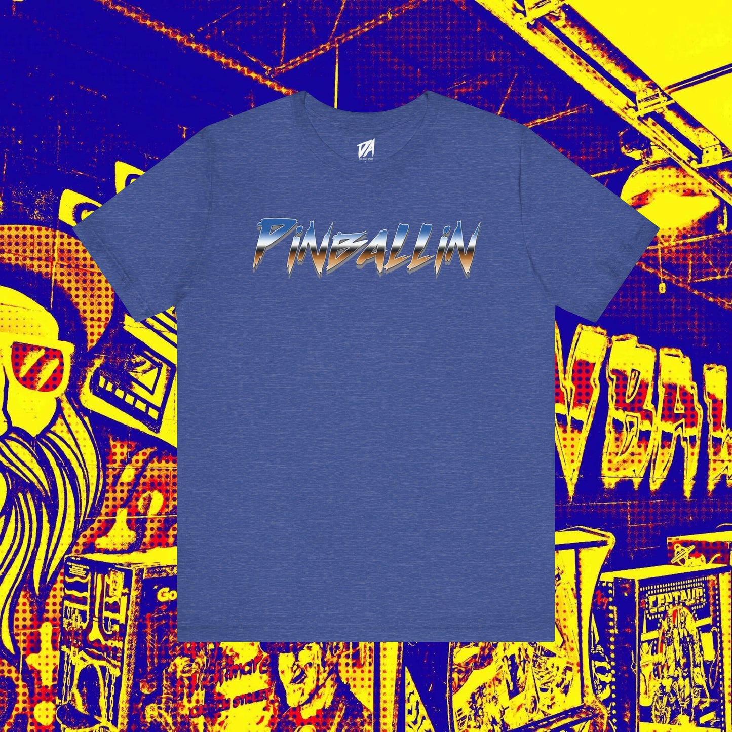 Pinballin Retro Gradient Tee