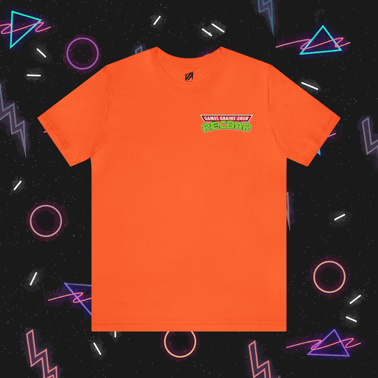 Recbar in a Halfshell 2-Sided Tee