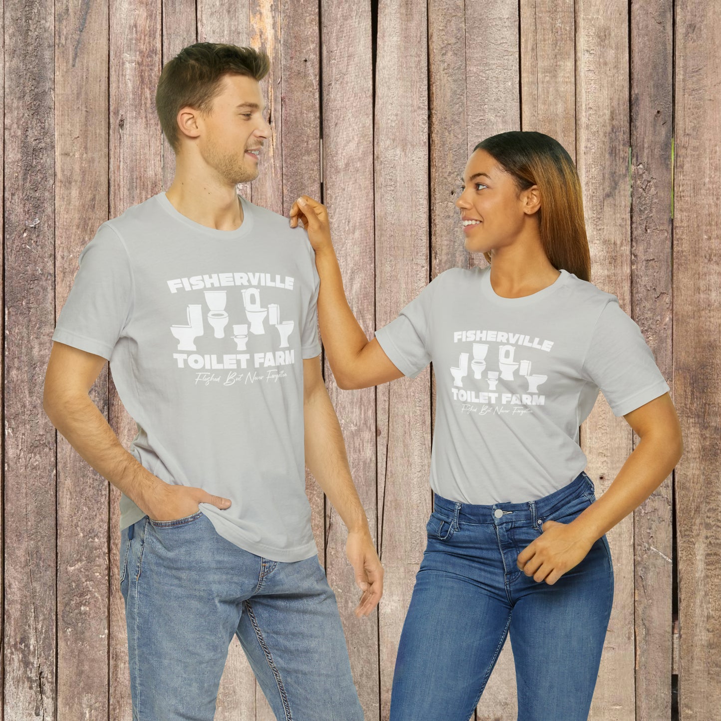 Fisherville Toilet Farm Tee (Flushed But Never Forgotten)
