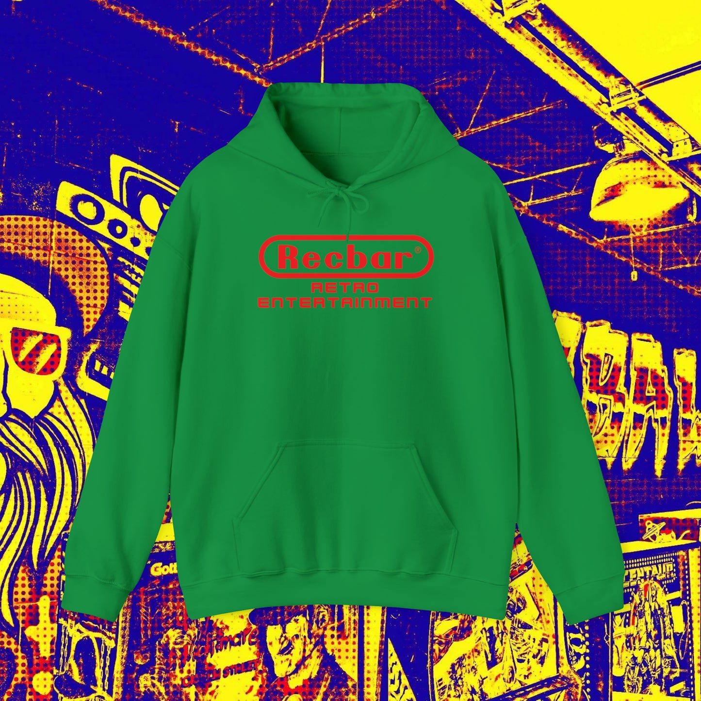 Recbar Retro Entertainment Hoodie