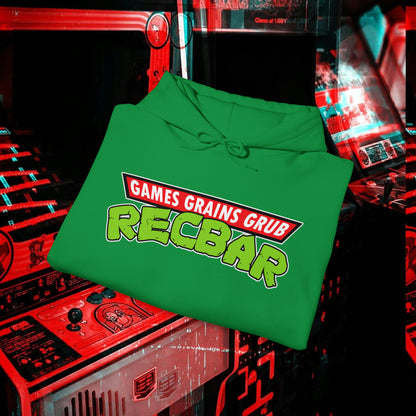 Recbar in a Halfshell Hooded Sweatshirt