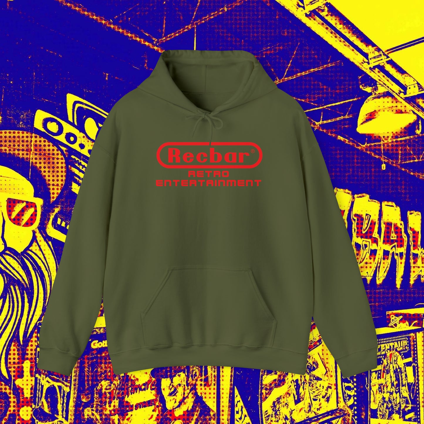 Recbar Retro Entertainment Hoodie