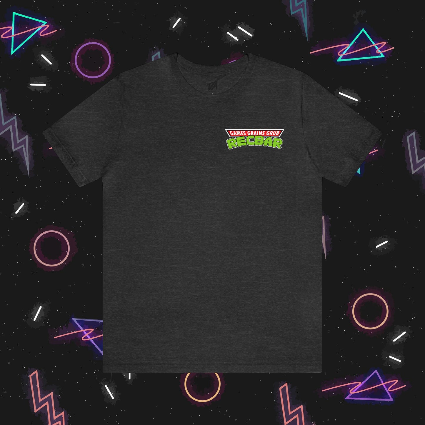 Recbar in a Halfshell 2-Sided Tee