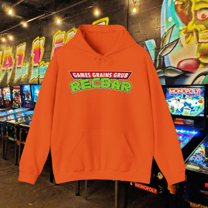 Recbar in a Halfshell Hooded Sweatshirt