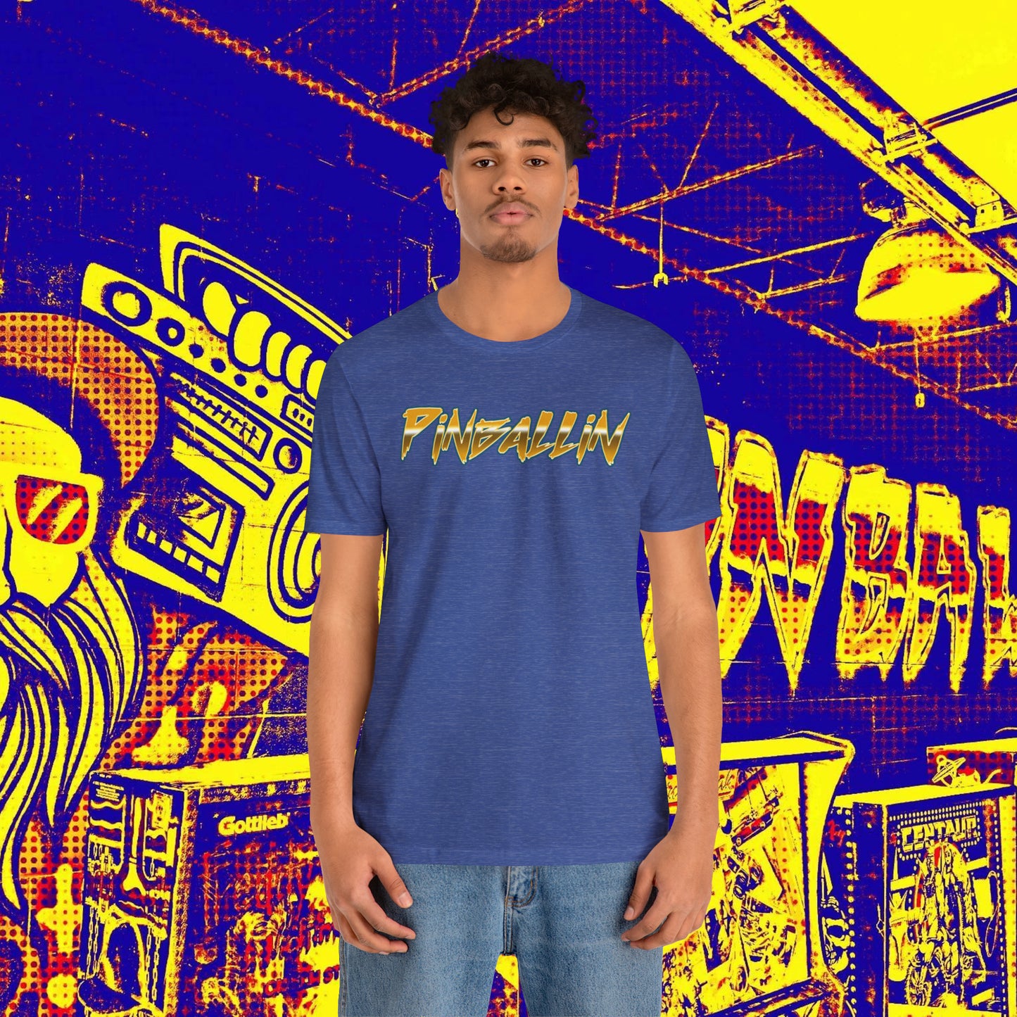 Pinballin Gold Standard Tee