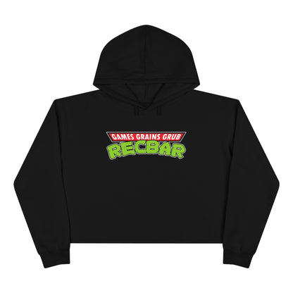 Recbar in a Halfshell Crop Hoodie