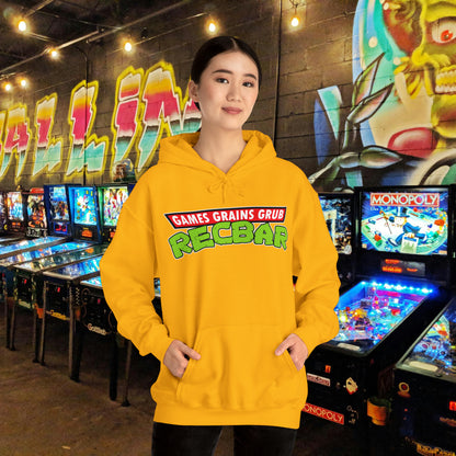 Recbar in a Halfshell Hooded Sweatshirt