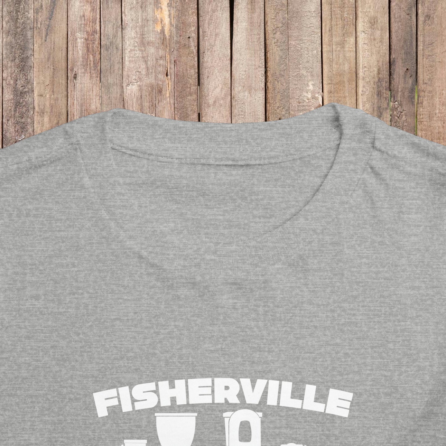 Fisherville Toilet Farm Toddler Short Sleeve Tee