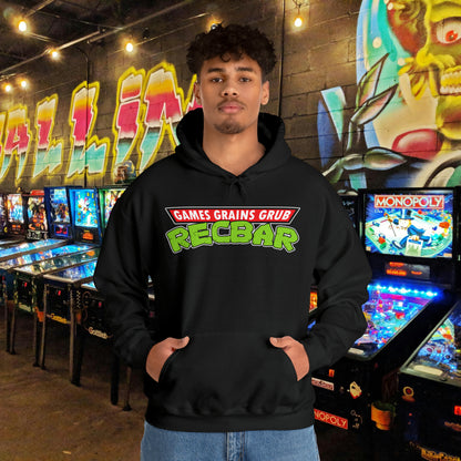 Recbar in a Halfshell Hooded Sweatshirt