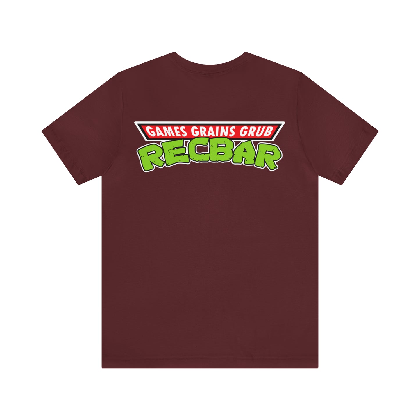 Recbar in a Halfshell 2-Sided Tee