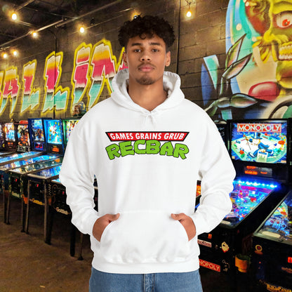 Recbar in a Halfshell Hooded Sweatshirt