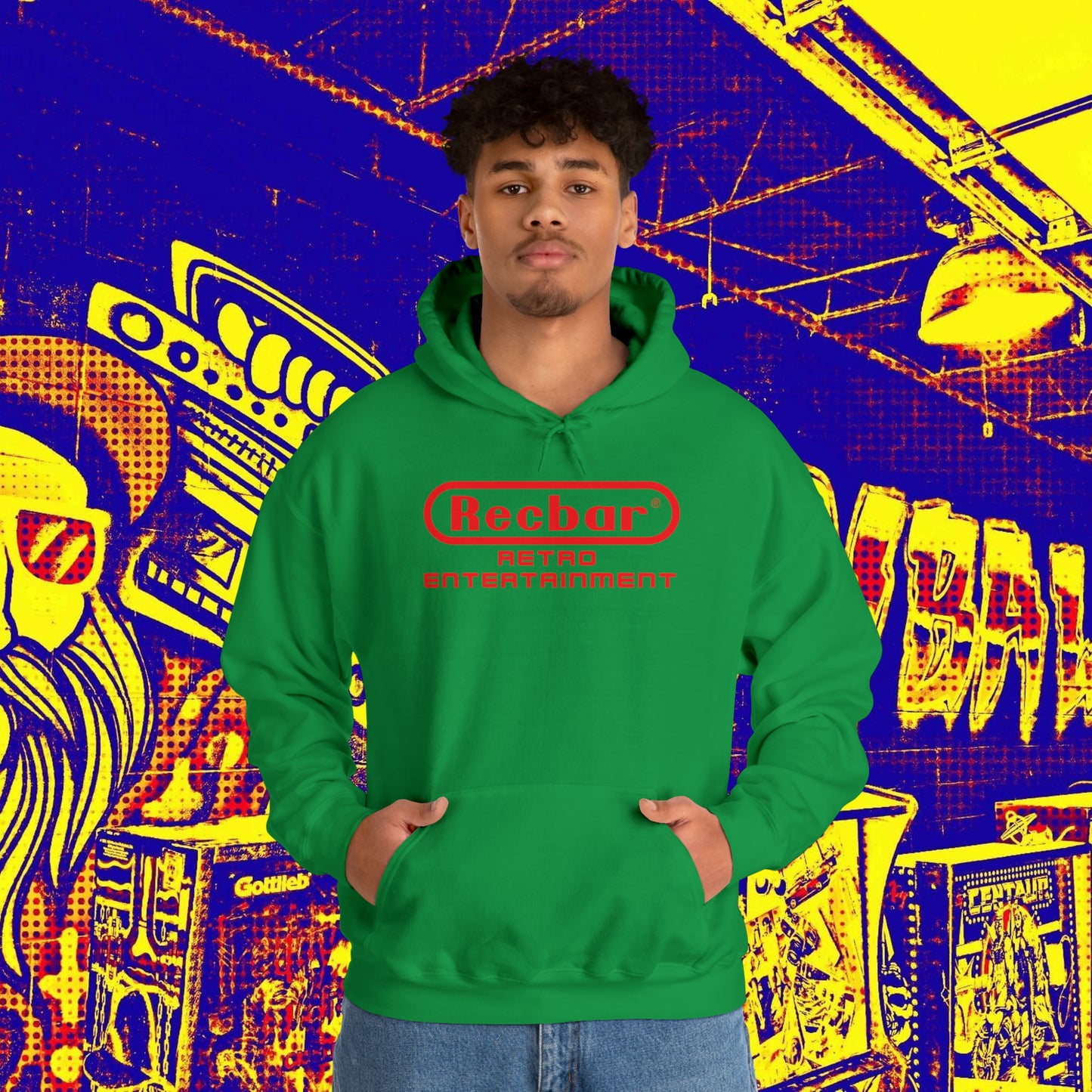 Recbar Retro Entertainment Hoodie