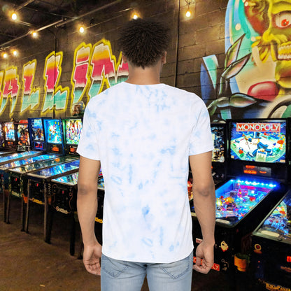 Recbar in a Halfshell Unisex FWD Fashion Tie-Dyed T-Shirt