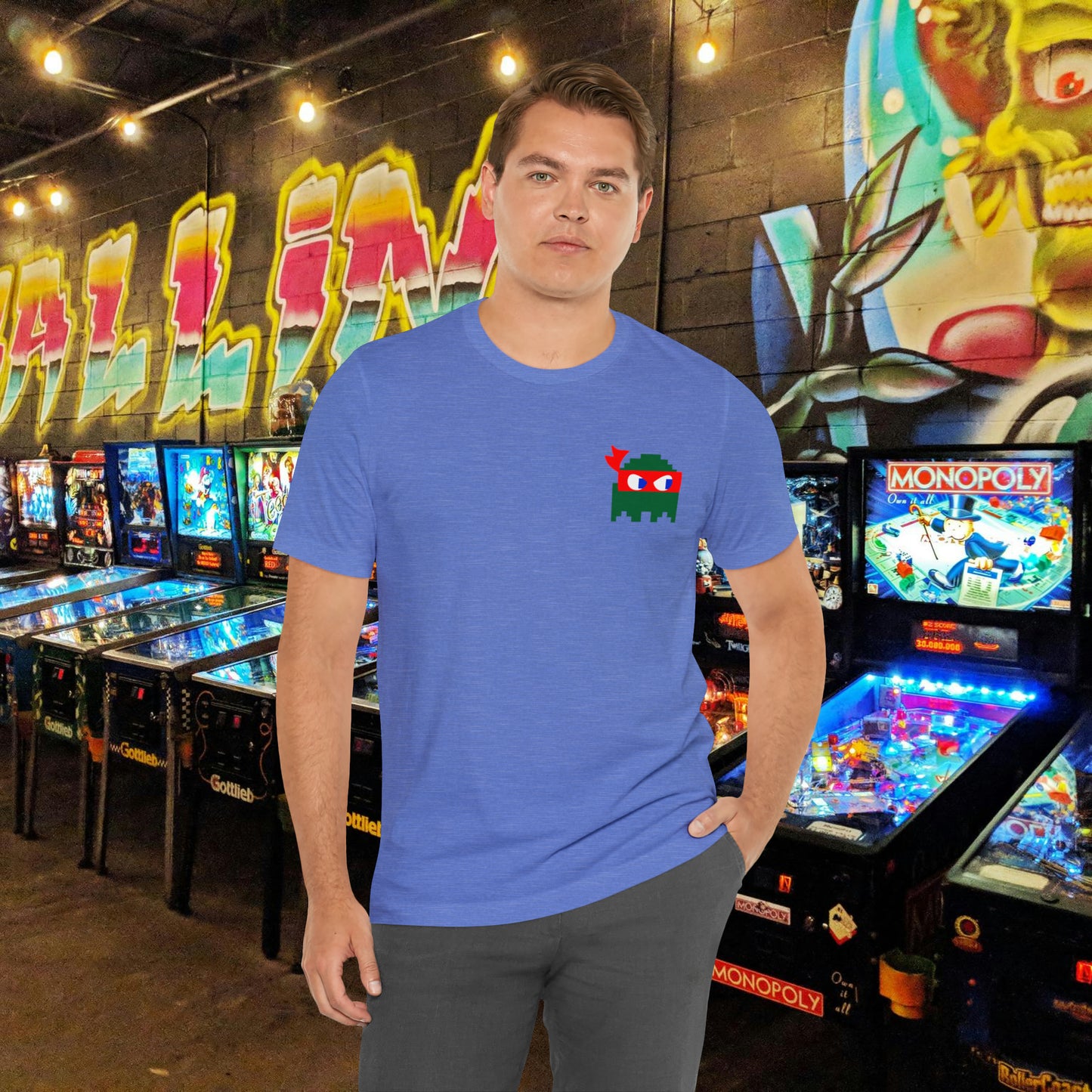 Ninja Ghost 2-Sided Tee