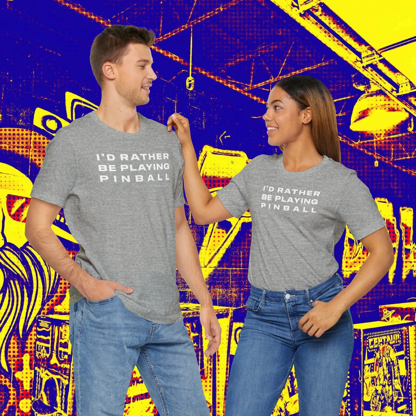 I'd Rather Be Playing Pinball Tee