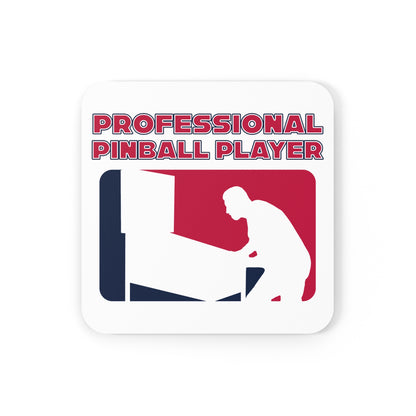 Pinball Pro Corkwood Coaster Set