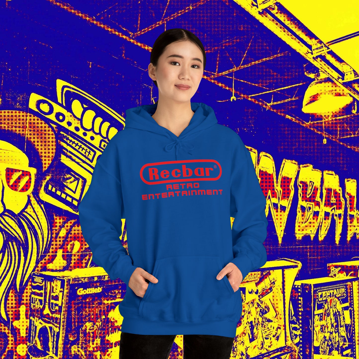 Recbar Retro Entertainment Hoodie