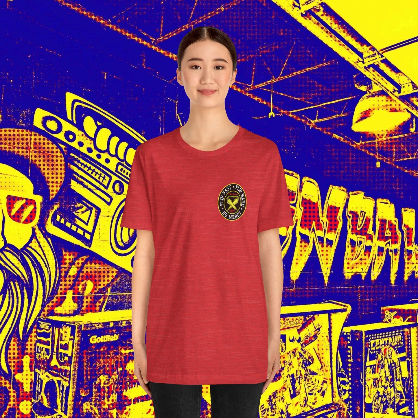 Silverball Dojo Front & Back Tee