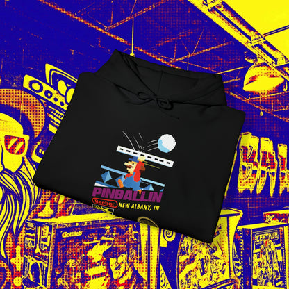 8-Bit Recbar Pinballin' New Albany Hoodie