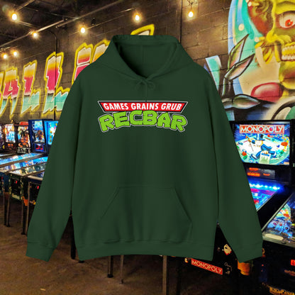Recbar in a Halfshell Hooded Sweatshirt