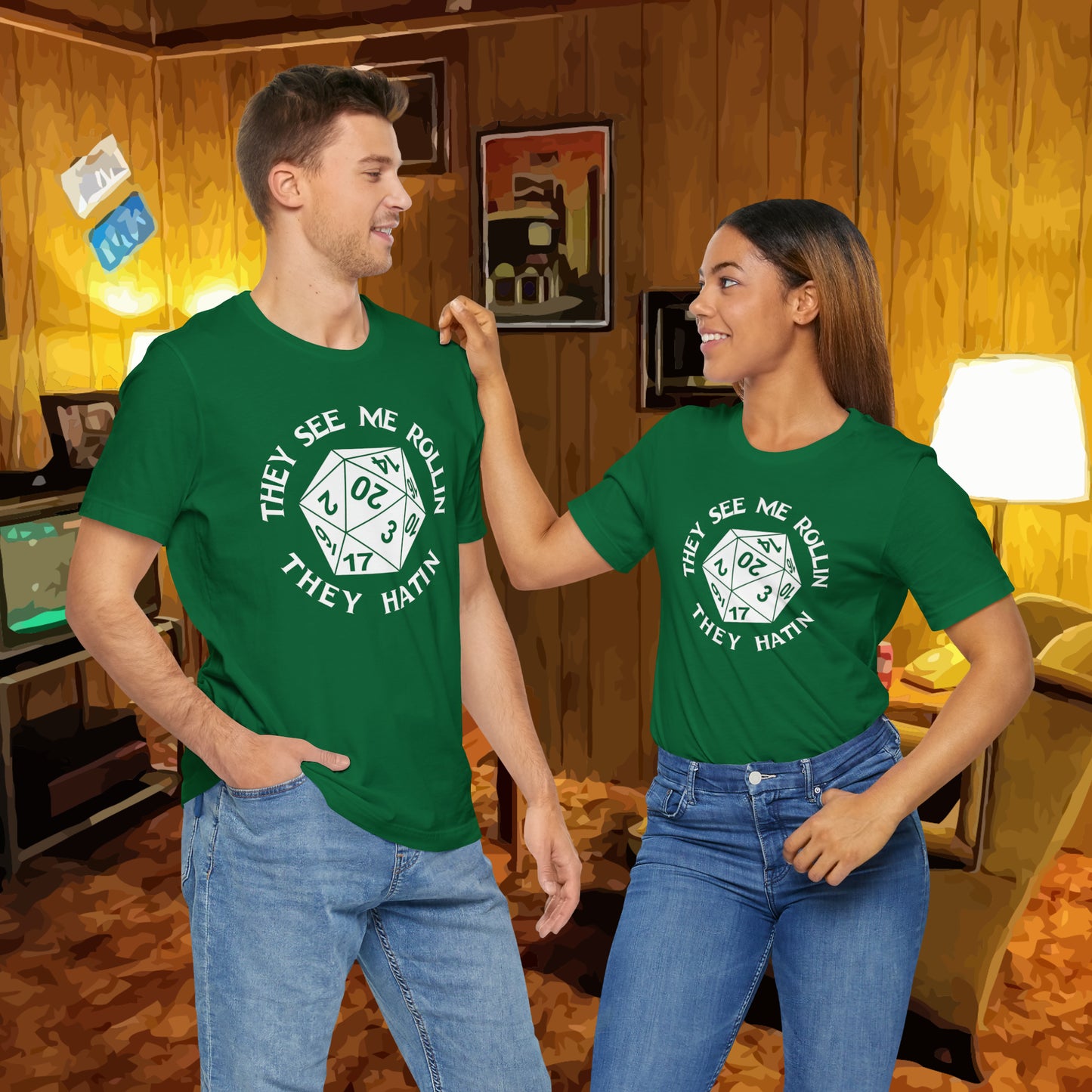 They See Me Rollin' Tee