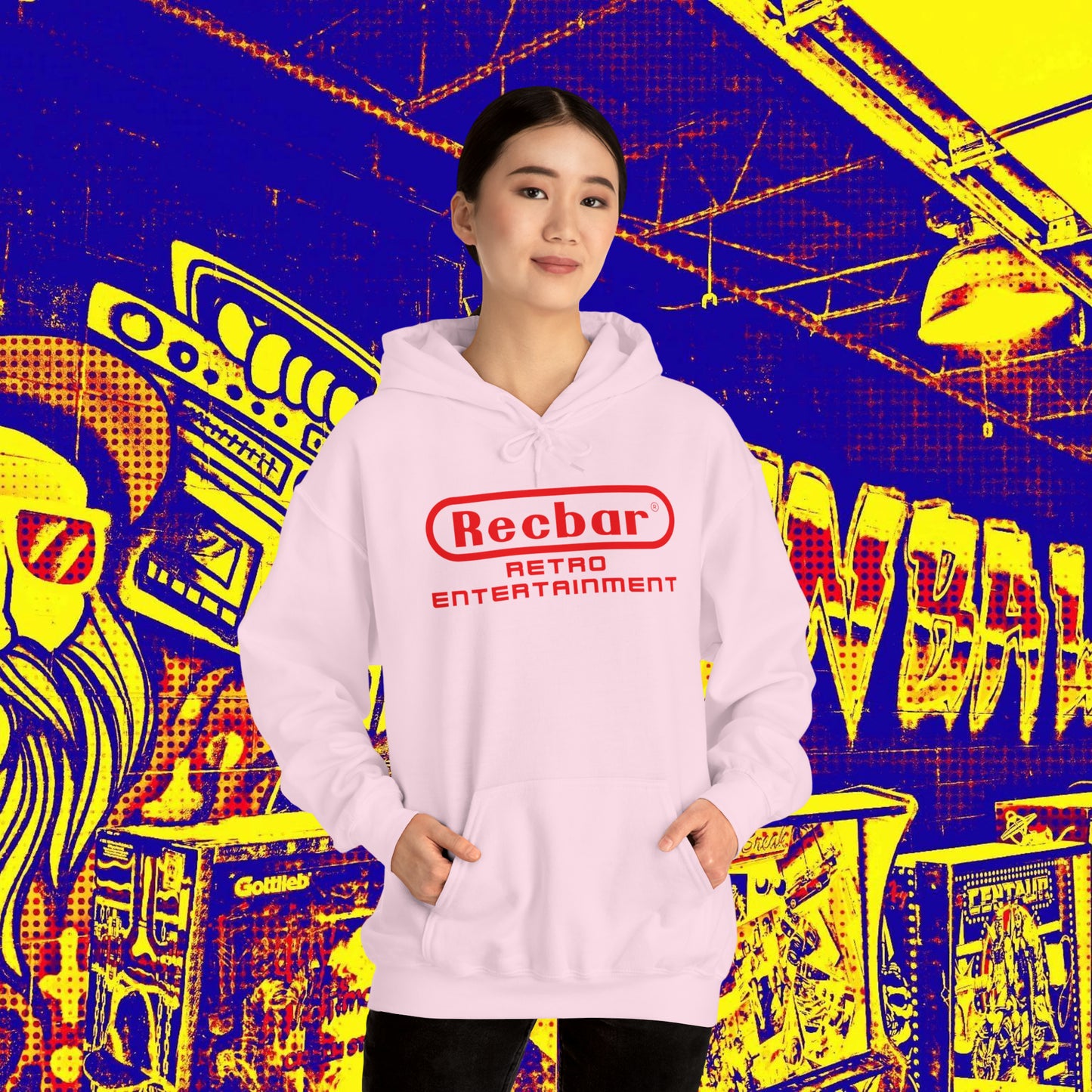 Recbar Retro Entertainment Hoodie