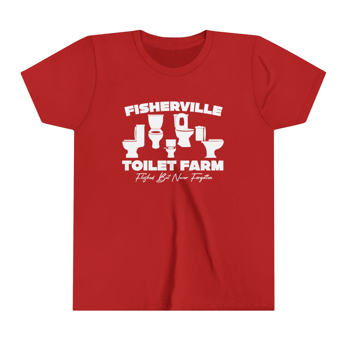 Fisherville Toilet Farm Youth Short Sleeve Tee