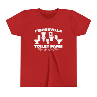 Fisherville Toilet Farm Youth Short Sleeve Tee