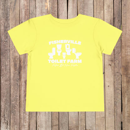 Fisherville Toilet Farm Toddler Short Sleeve Tee