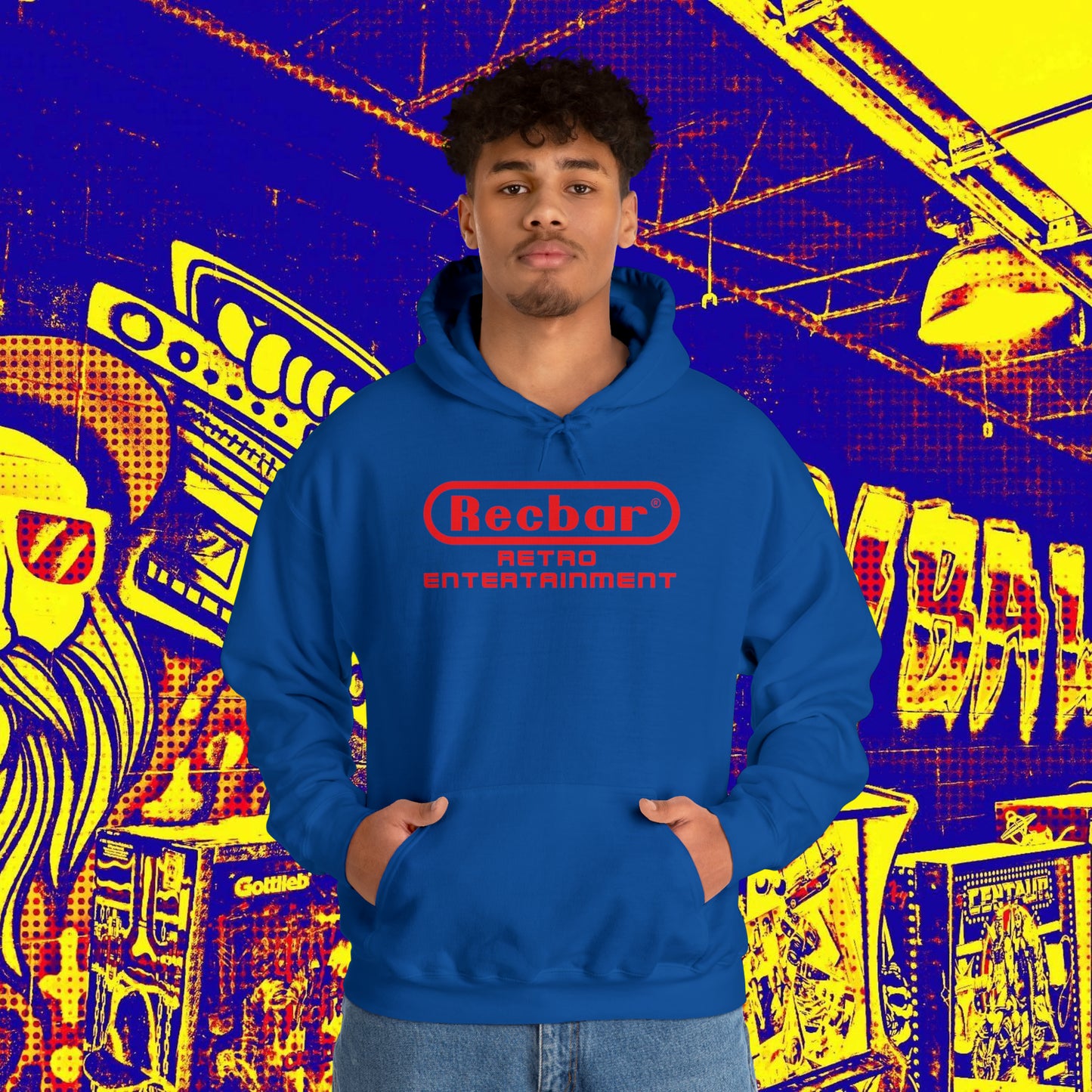 Recbar Retro Entertainment Hoodie