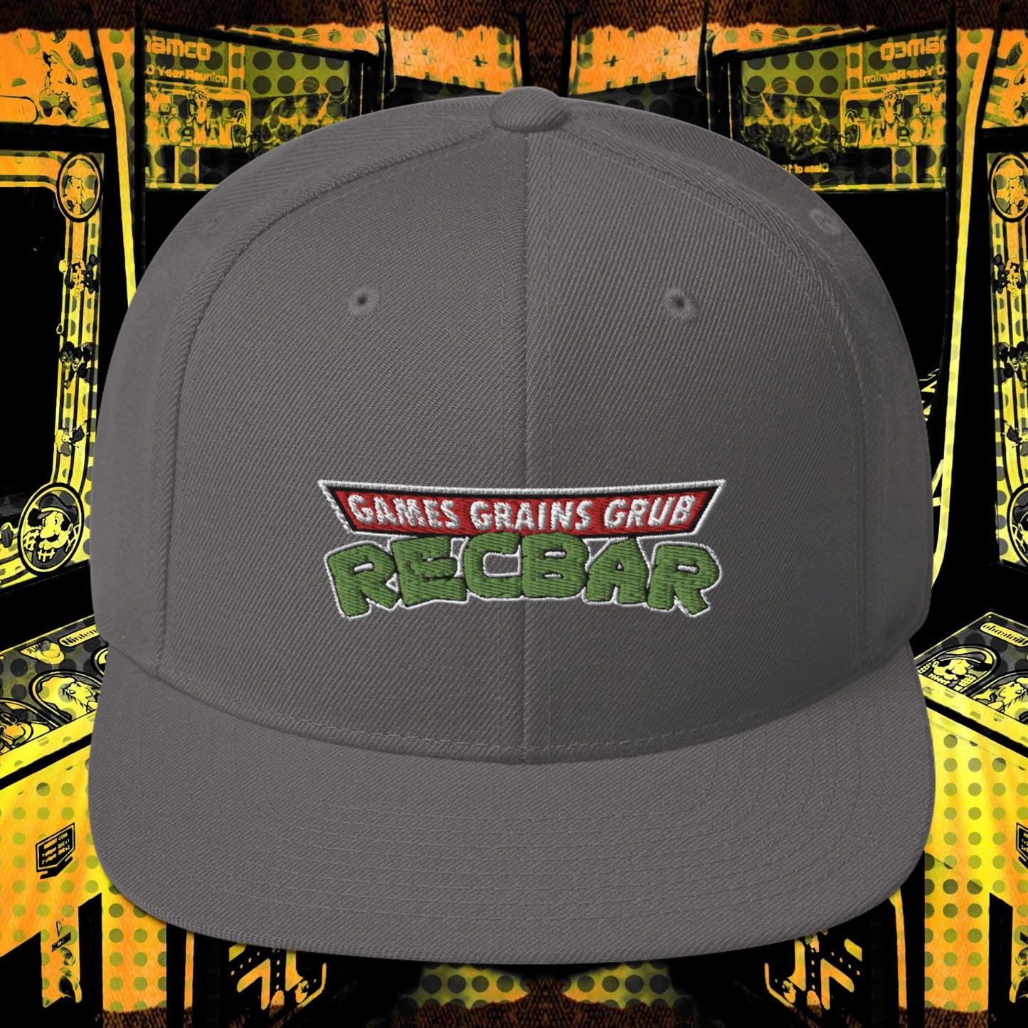 Recbar in a Halfshell Snapback Hat