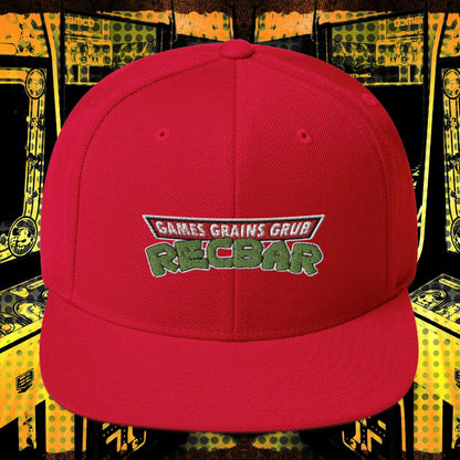 Recbar in a Halfshell Snapback Hat