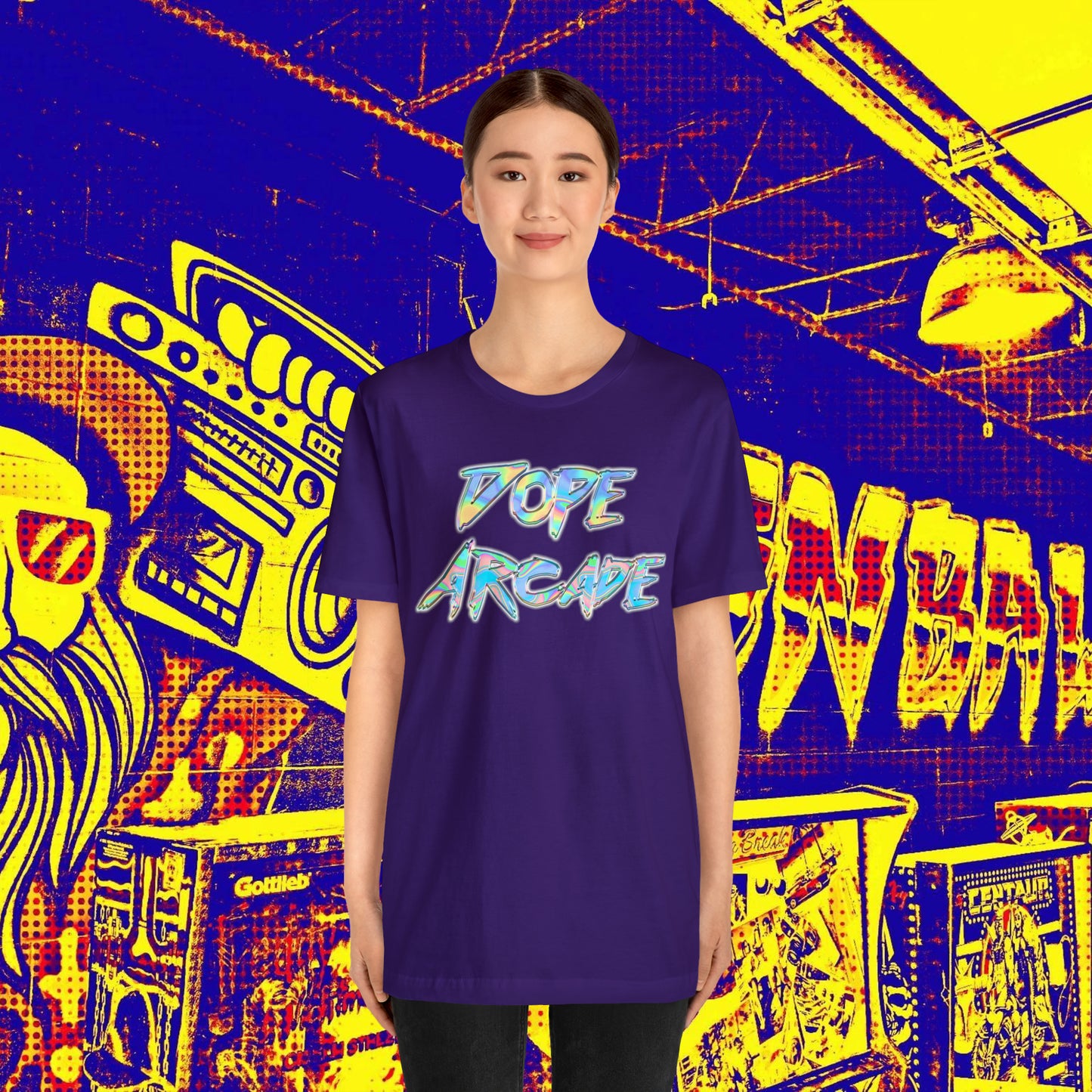 Dope Arcade CD Swirl Tee