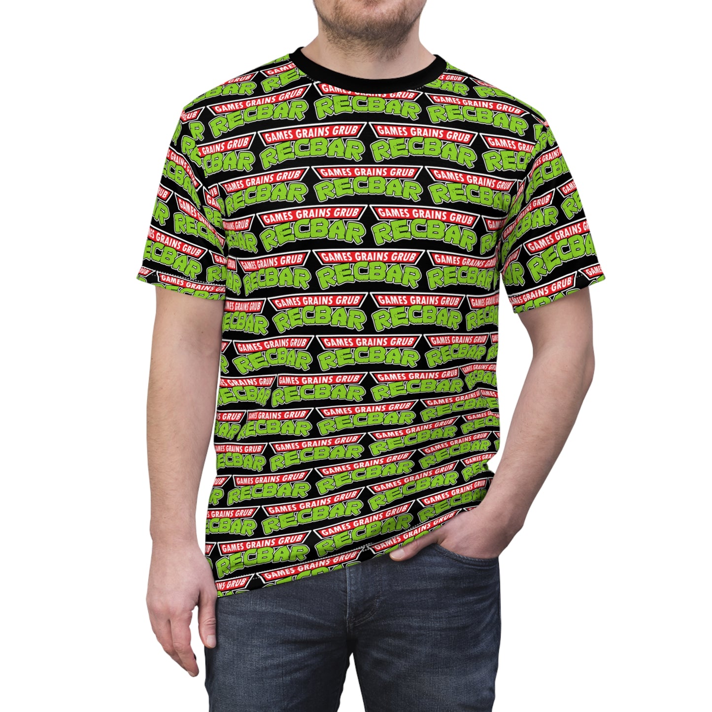 Recbar in a Halfshell All Over Print