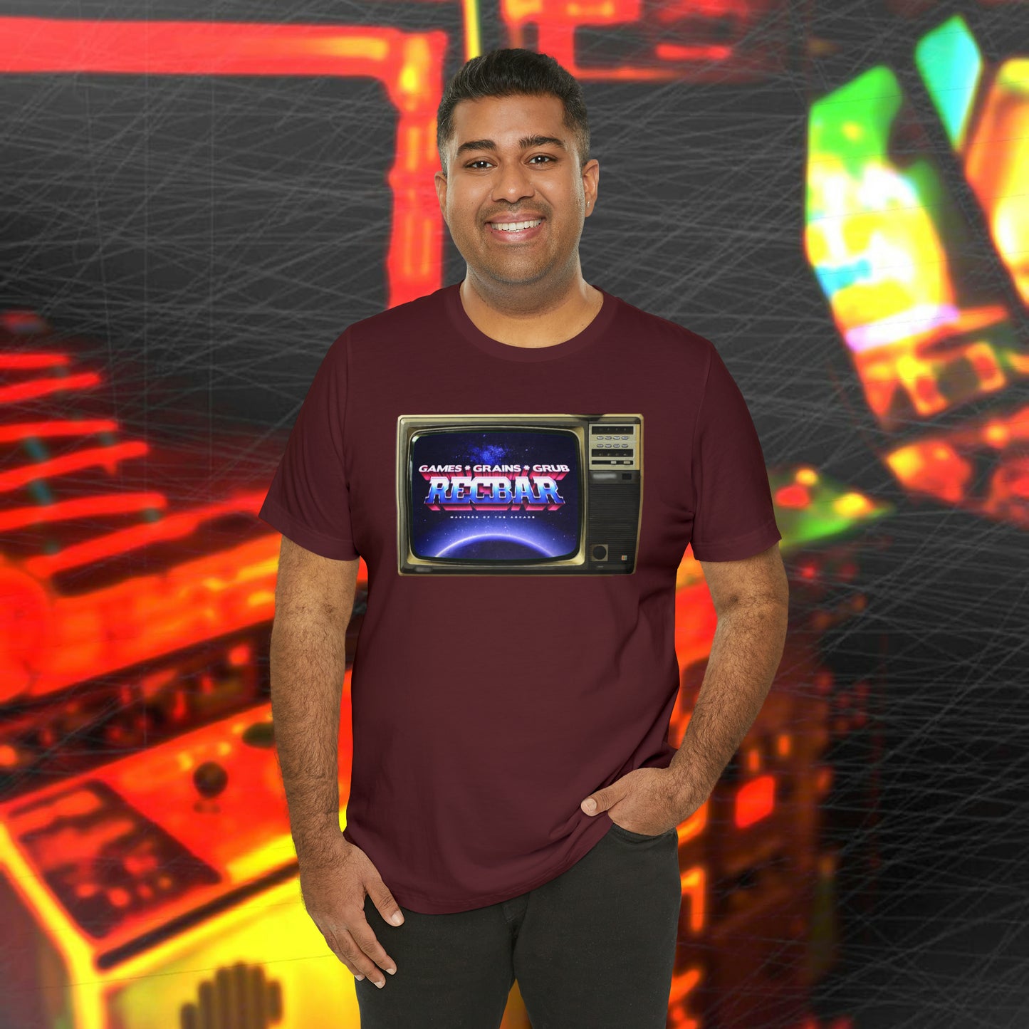 Masters of the Arcade Recbar Tee