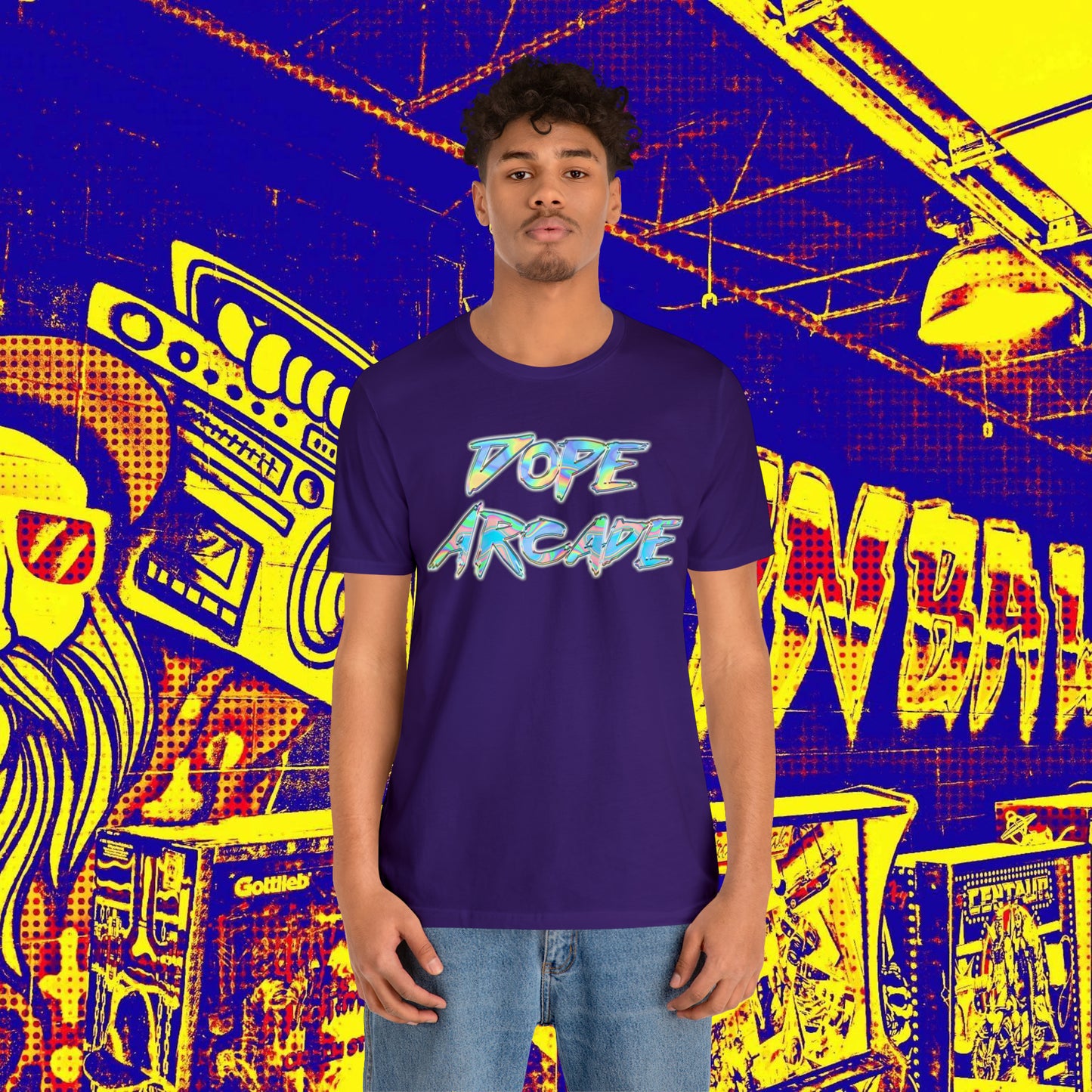Dope Arcade CD Swirl Tee