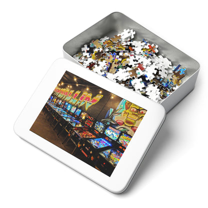Pinball Room Jigsaw Puzzle (30, 110, 252, 500,1000-Piece)
