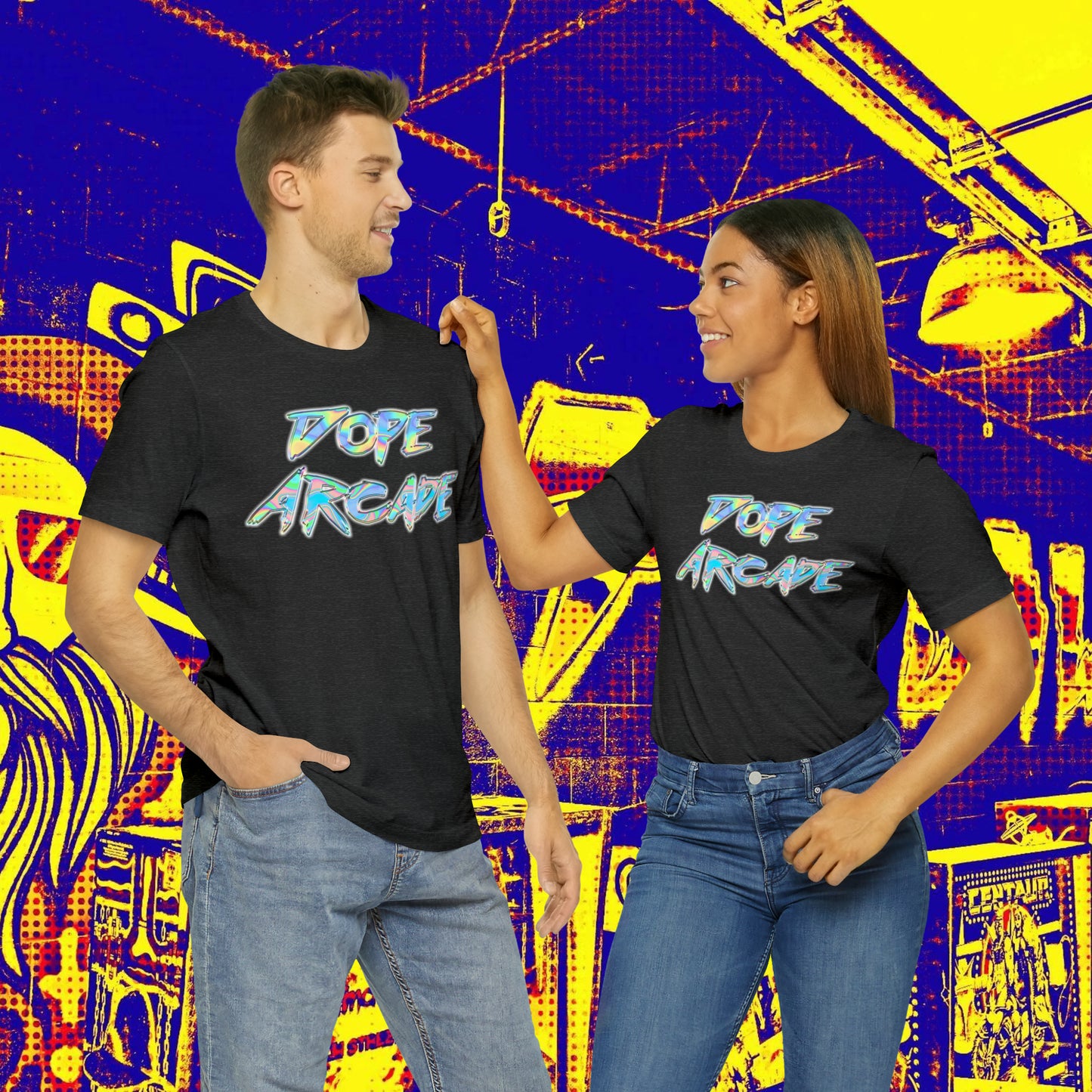 Dope Arcade CD Swirl Tee