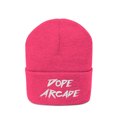 Dope Arcade Script Knit Beanie