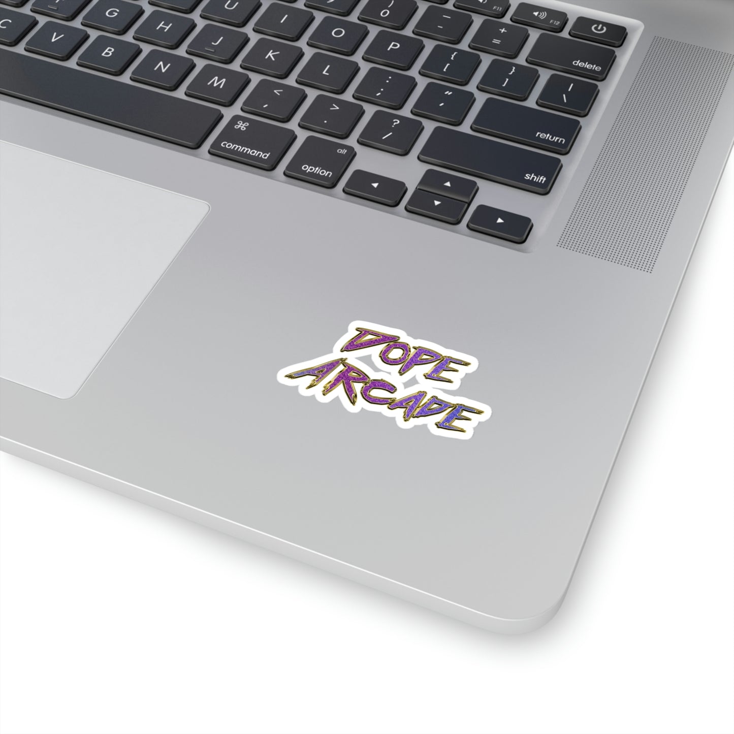 Dope Arcade Purple Bling Sticker