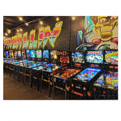 Pinball Room Jigsaw Puzzle (30, 110, 252, 500,1000-Piece)