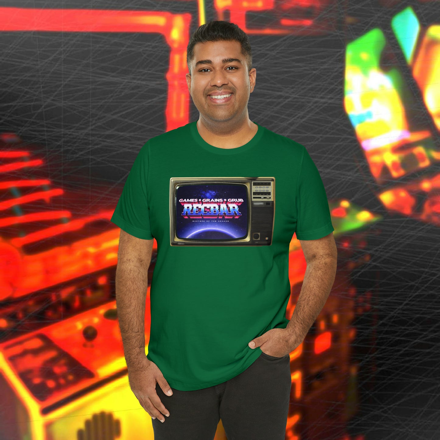 Masters of the Arcade Recbar Tee