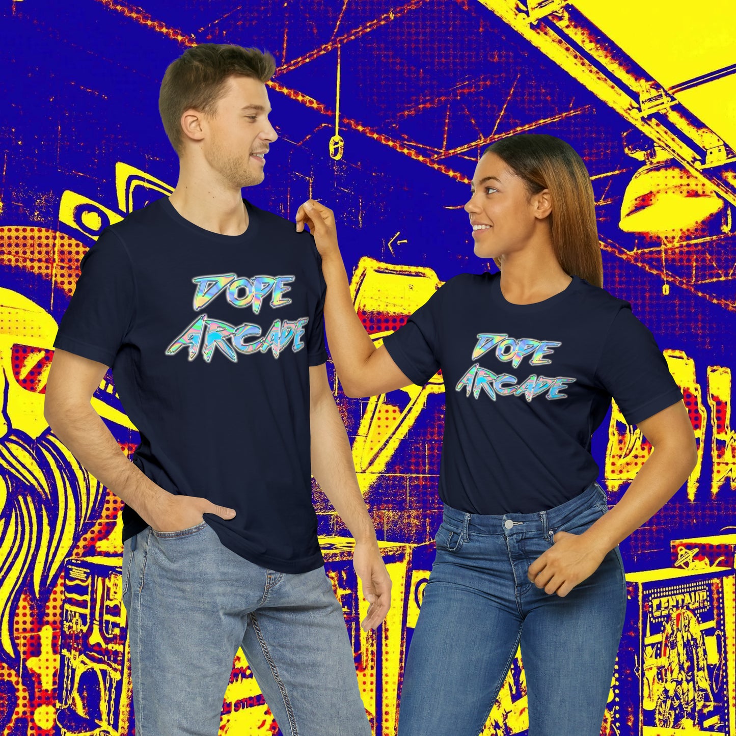 Dope Arcade CD Swirl Tee