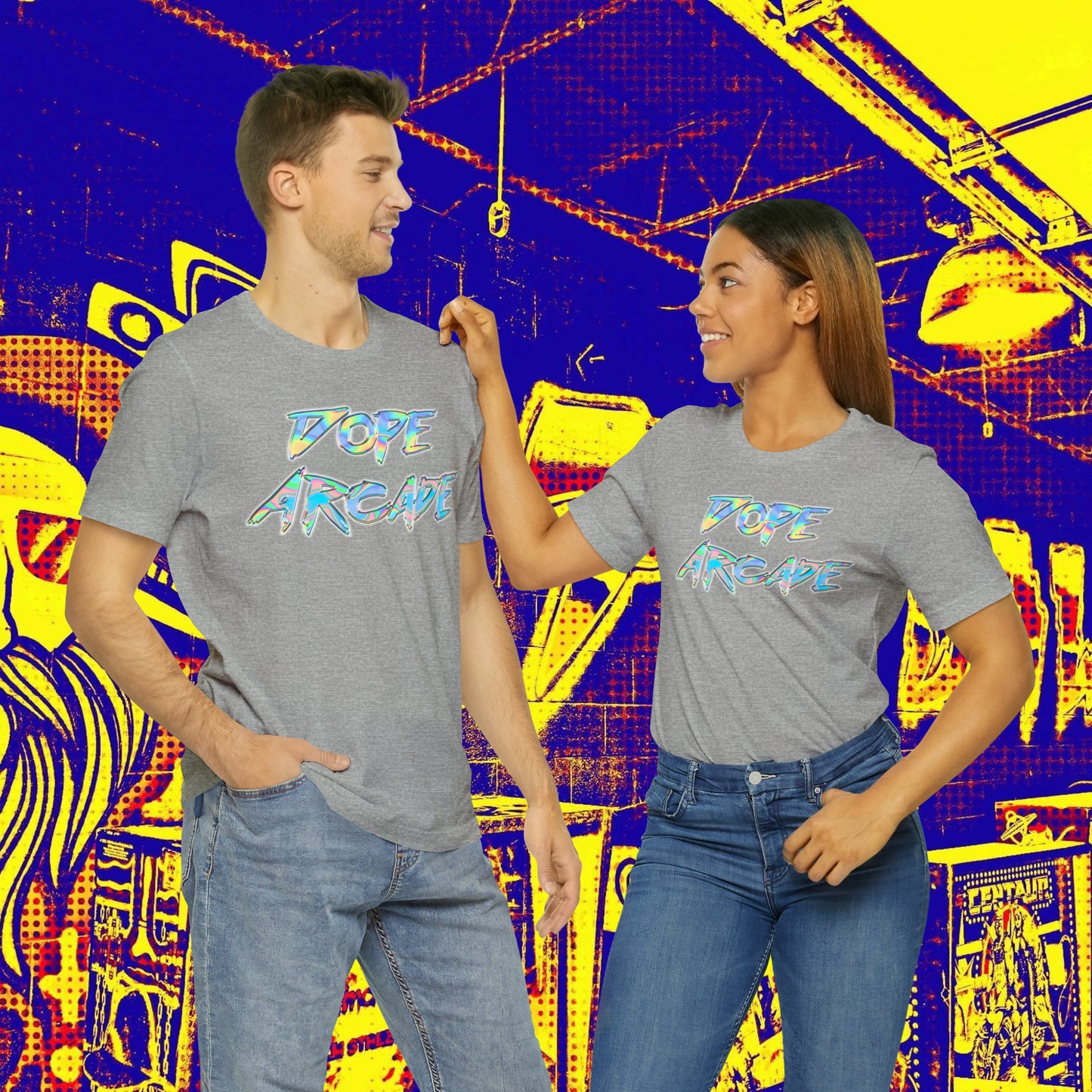 Dope Arcade CD Swirl Tee