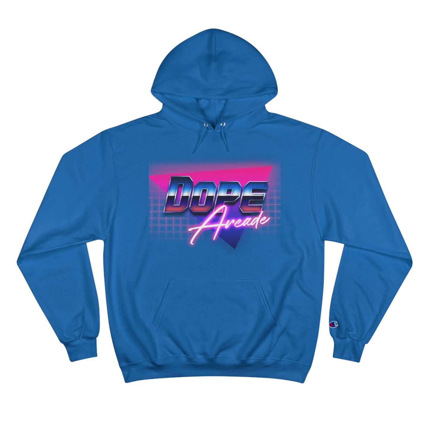 80s Neon Champion Hoodie