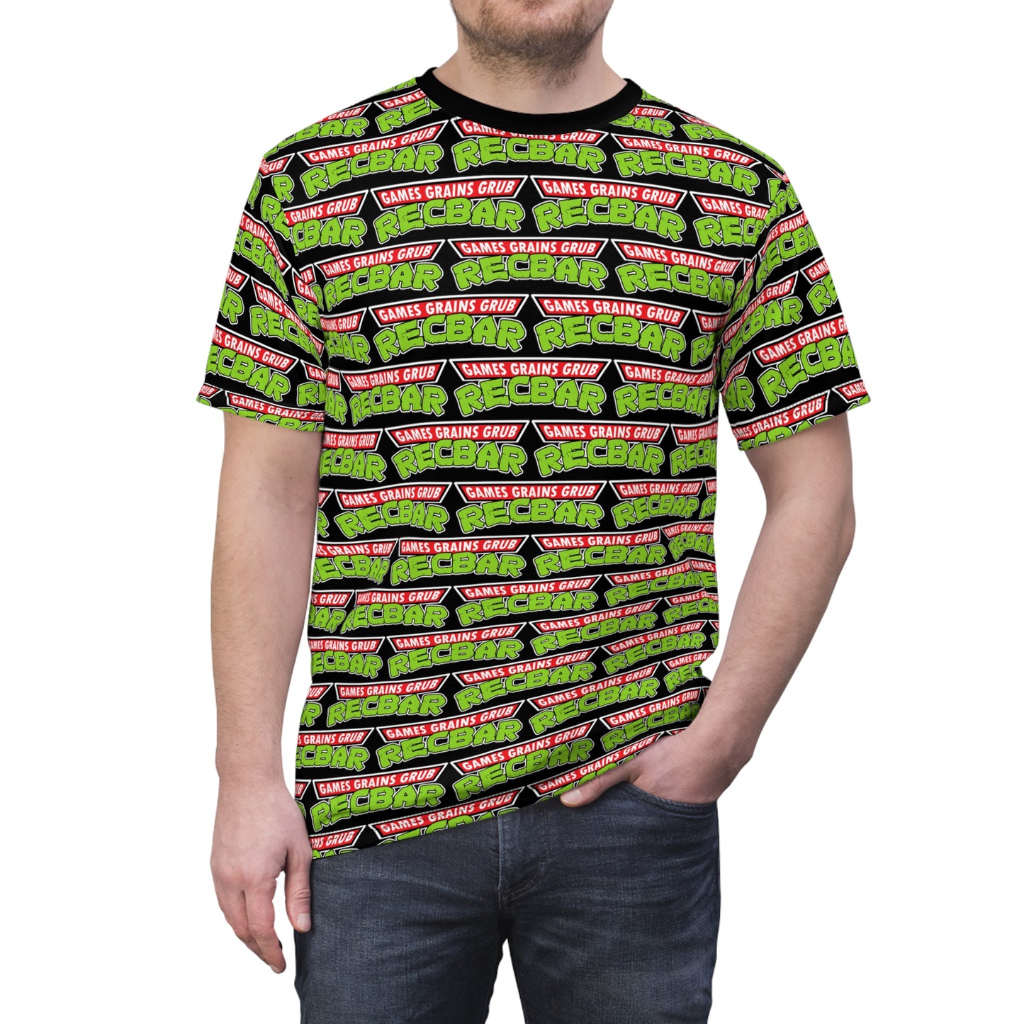Recbar in a Halfshell All Over Print