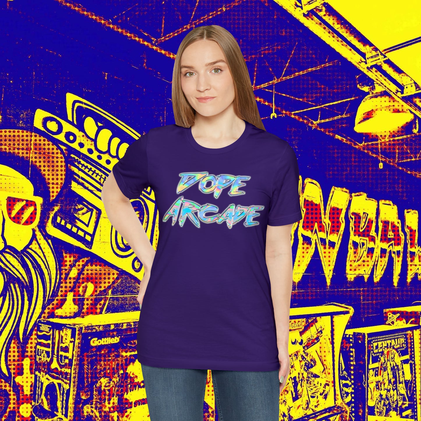 Dope Arcade CD Swirl Tee